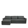 Bloomingdale's Artisan Collection Rose Sectional In Daly Ink