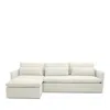 Bloomingdale's Artisan Collection Rose Sectional In Daly White