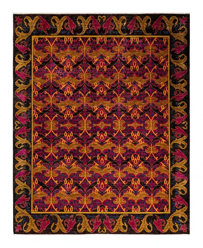 Bloomingdale's Bloomingdales Arts Crafts M1620 Area Rug, 8'1x10'0 In Brown