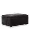 Bloomingdale's Auburn Medium Rectangle Ottoman, In Fabric In Black