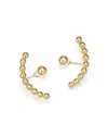 Bloomingdale's Ball Stud Ear Jackets In 14k Yellow Gold - Exclusive In Gold