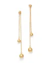 Bloomingdale's Bead Drop Earrings In 14k Yellow Gold - Exclusive In Gold