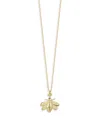 Bloomingdale's Bee Necklace In 14k Yellow Gold, 17 In Gold