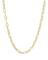 Bloomingdale's Beveled Paperclip Chain Necklace In 14k Yellow Gold, 18 In Gold