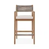 Bloomingdale's Chesapeake Bar Stool In White/chalk