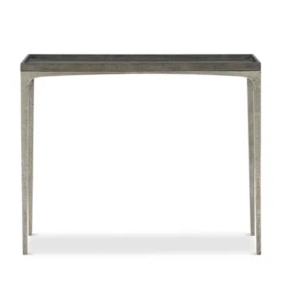 Bloomingdale's Linea Sofa Table In Cerused Charcoal Finish