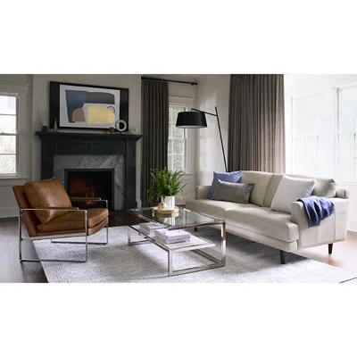 Bloomingdale's Pacific Cocktail Table In Glass/stone