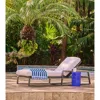 Bloomingdale's San Clemente Chaise In Black/med Brown