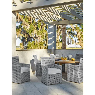 Bloomingdale's Sandpoint Dining Chair In Light Gray