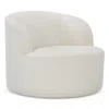 Bloomingdale's Tara Swivel Chair In Cream