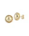 Bloomingdale's Bold Button Stud Earrings In 14k Yellow Gold In Gold
