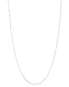 Bloomingdale's Box Link Chain Necklace In 14k White Gold - Exclusive In White Gold