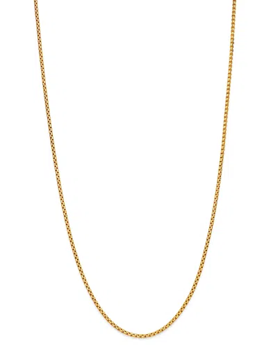 Bloomingdale's Box Link Chain Necklace In 14k Yellow Gold, 22 - Exclusive