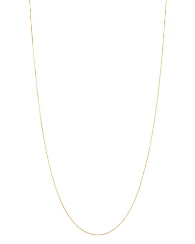 Bloomingdale's Box Link Chain Necklace In 14k Yellow Gold - Exclusive