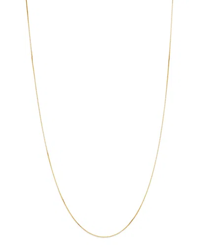 Bloomingdale's Box Link Chain Necklace In 14k Yellow Gold - Exclusive
