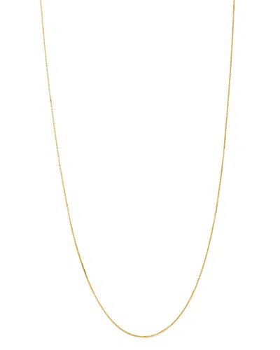 Bloomingdale's Box Link Chain Necklace In 14k Yellow Gold - Exclusive