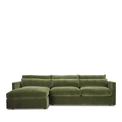 Bloomingdale's Brea Sectional Sofa - Exclusive In Green