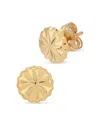 Bloomingdale's Button Stud Earrings In 14k Yellow Gold - Exclusive In Gold