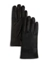 Bloomingdale's Cashmere Lined Calf Hair Gloves - Exclusive In Black