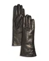 Bloomingdale's Cashmere Lined Leather Gloves - Exclusive In Black