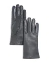 Bloomingdale's Cashmere Lined Leather Gloves - Exclusive In Blue