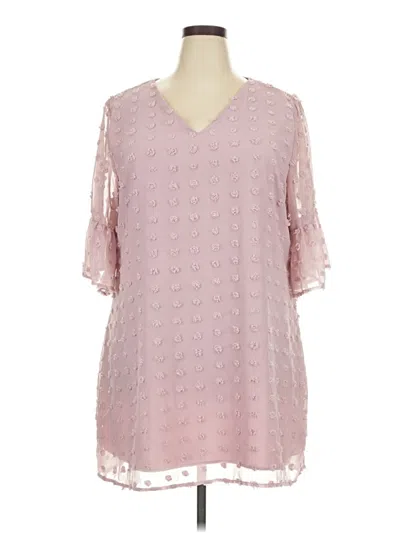 Pre-owned Bloomingdale's Casual Dress In Pink