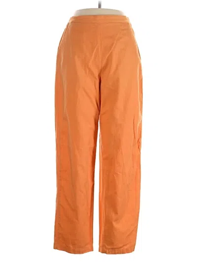 Pre-owned Bloomingdale's Casual Pants In Orange
