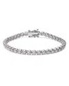 Bloomingdale's Certified Colorless Diamond Tennis Bracelet In 14k White Gold 5.0 Ct. T. W. - Exclusive In White