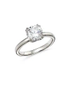 Bloomingdale's Certified Diamond Solitaire Ring In 14k White Gold Featuring Diamonds With The De Beers Code Of Orig In White