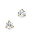 Bloomingdale's Certified Diamond Stud Earrings In 18k Yellow Gold Martini Setting, 0.33 Ct. T. W. - Exclusive In White/gold