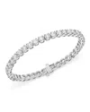 Bloomingdale's Certified Diamond Tennis Bracelet In 14k White Gold, 10.0 Ct. T. W. - Exclusive In White