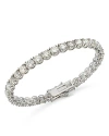 Bloomingdale's Certified Diamond Tennis Bracelet In 14k White Gold, 15.0 Ct. T. W. - Exclusive In White