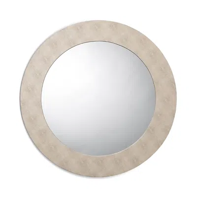 Bloomingdale's Chester Round Mirror In Ivory