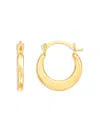 Bloomingdale's Graduated Hoop Earrings In 14k Yellow Gold In Gold