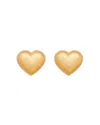 Bloomingdale's Puff Heart Stud Earrings In 14k Yellow Gold In Gold