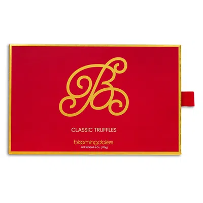 Bloomingdale's Classic Assorted Truffles, 12 Pieces - Exclusive In Red