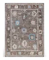 Bloomingdale's Colorful Oushak M0103-31 Area Rug, 9'11x13'8 In Brown
