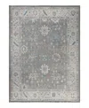 Bloomingdale's Colorful Oushak M0103-33 Area Rug, 9'9x13'5 In Gray