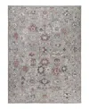 Bloomingdale's Colorful Oushak M0103-43 Area Rug, 8'10x11'10 In Gray