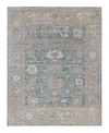 Bloomingdale's Colorful Oushak M0103-48 Area Rug, 8'1x10'1 In Brown
