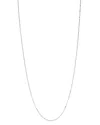 Bloomingdale's Crisscross Link Chain Necklace In 14k White Gold - Exclusive In White