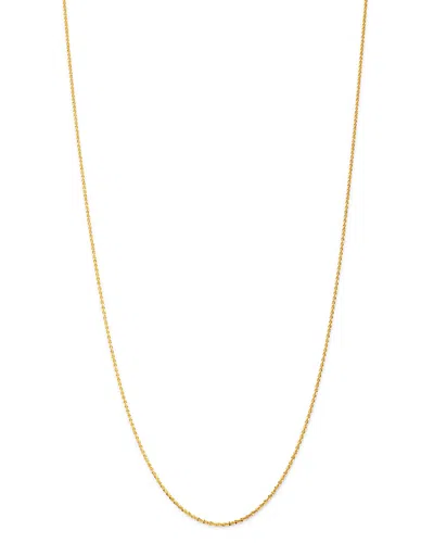 Bloomingdale's Crossover Link Chain Necklace In 14k Yellow Gold, 18 - Exclusive