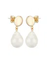 Bloomingdale's Cultured Freshwater Baroque Pearl Drop Earrings In 14k Yellow Gold - Exclusive In White/gold