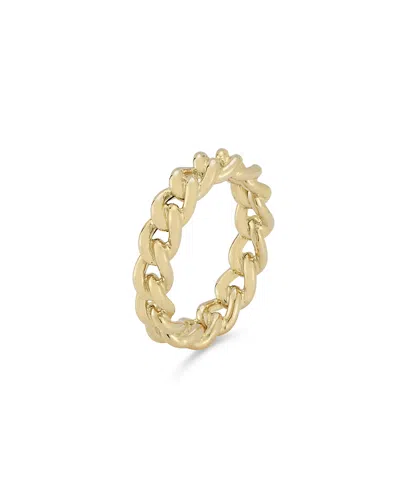 Bloomingdale's Curb Chain Ring In 14k Yellow Gold