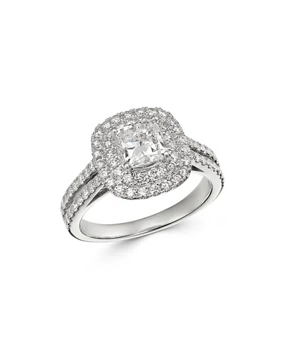Bloomingdale's Cushion Cut Certified Diamond Engagement Ring In 18k White Gold, 2.0 Ct. T. W. - Exclusive