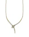 Bloomingdale's Diamond & Ruby Snake Statement Necklace In 14k White Gold, 16-18 - Exclusive In Yellow Gold