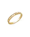 Bloomingdale's Diamond Band In 14k Yellow Gold, 0.10 Ct. T. W. In Gold