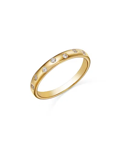 Bloomingdale's Diamond Band In 14k Yellow Gold, 0.10 Ct. T. W.