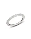 Bloomingdale's Diamond Band Ring In 14k White Gold, .50 Ct. T. W. In White