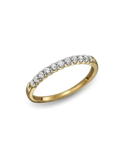 Bloomingdale's Diamond Band Ring In 14k Yellow Gold, .25 Ct. T. W. - Exclusive